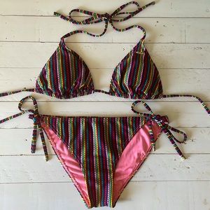Roxy - Tie Bikini - Medium